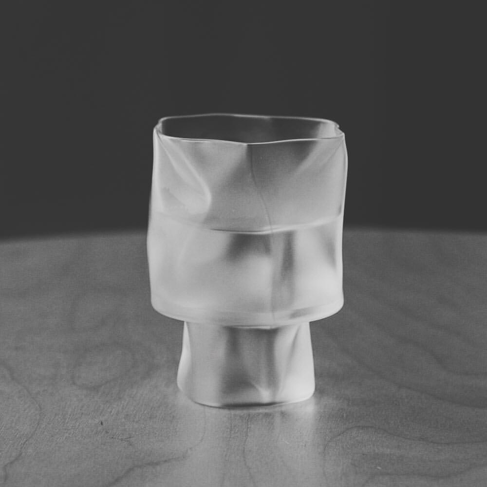 Crumple Wine Frosted (S)