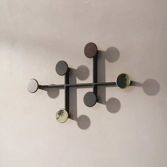 Coat Hanger in black-brass designed by Afteroom Studio
