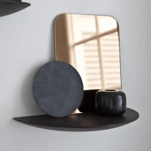 Gridy Fungi Shelf, Medium, Black Oak