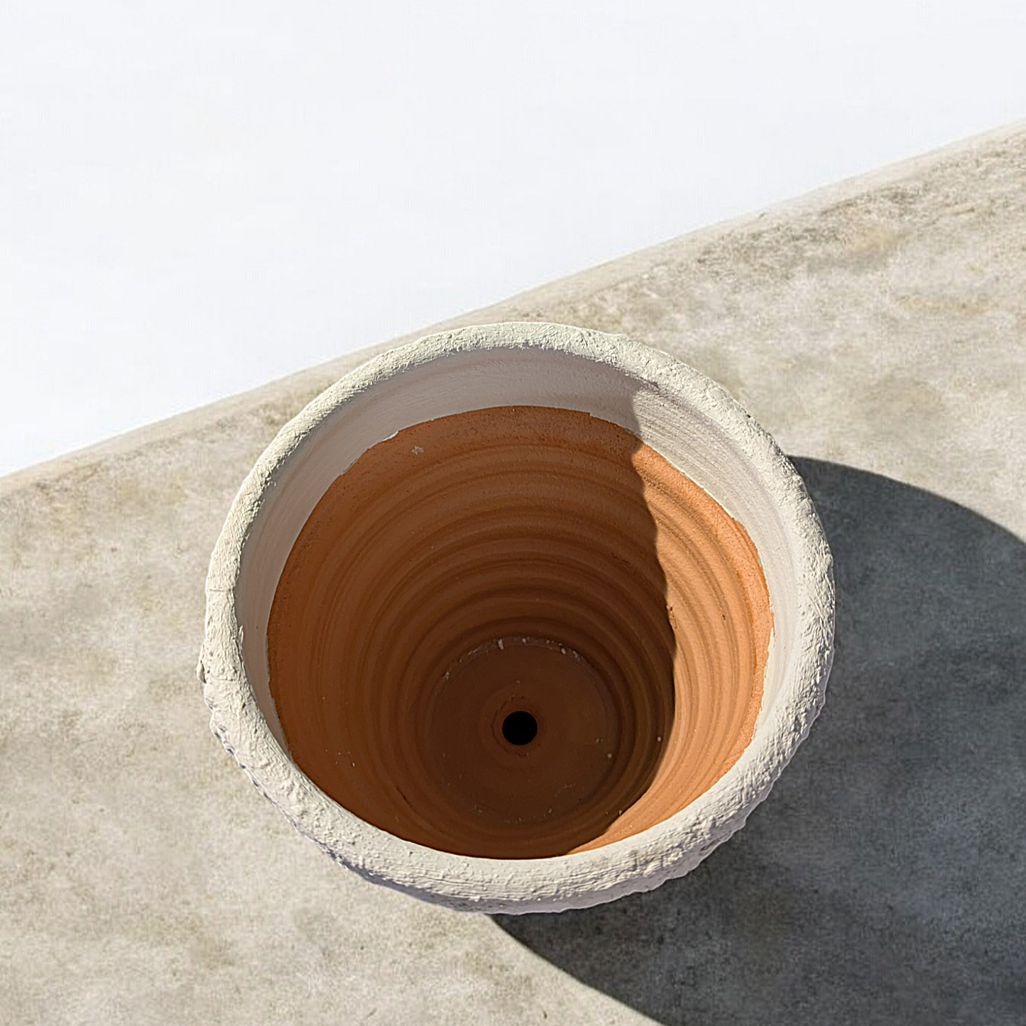 Stucco Pot