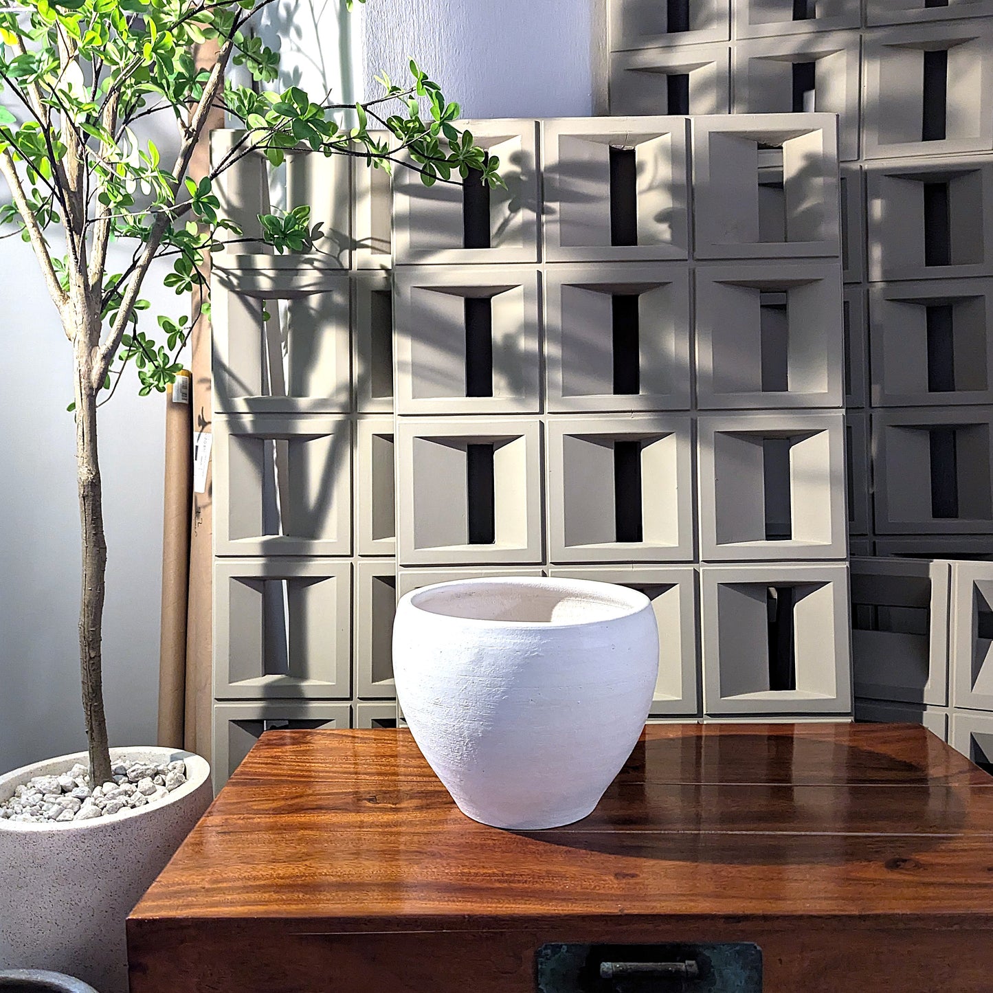Limestone Pot